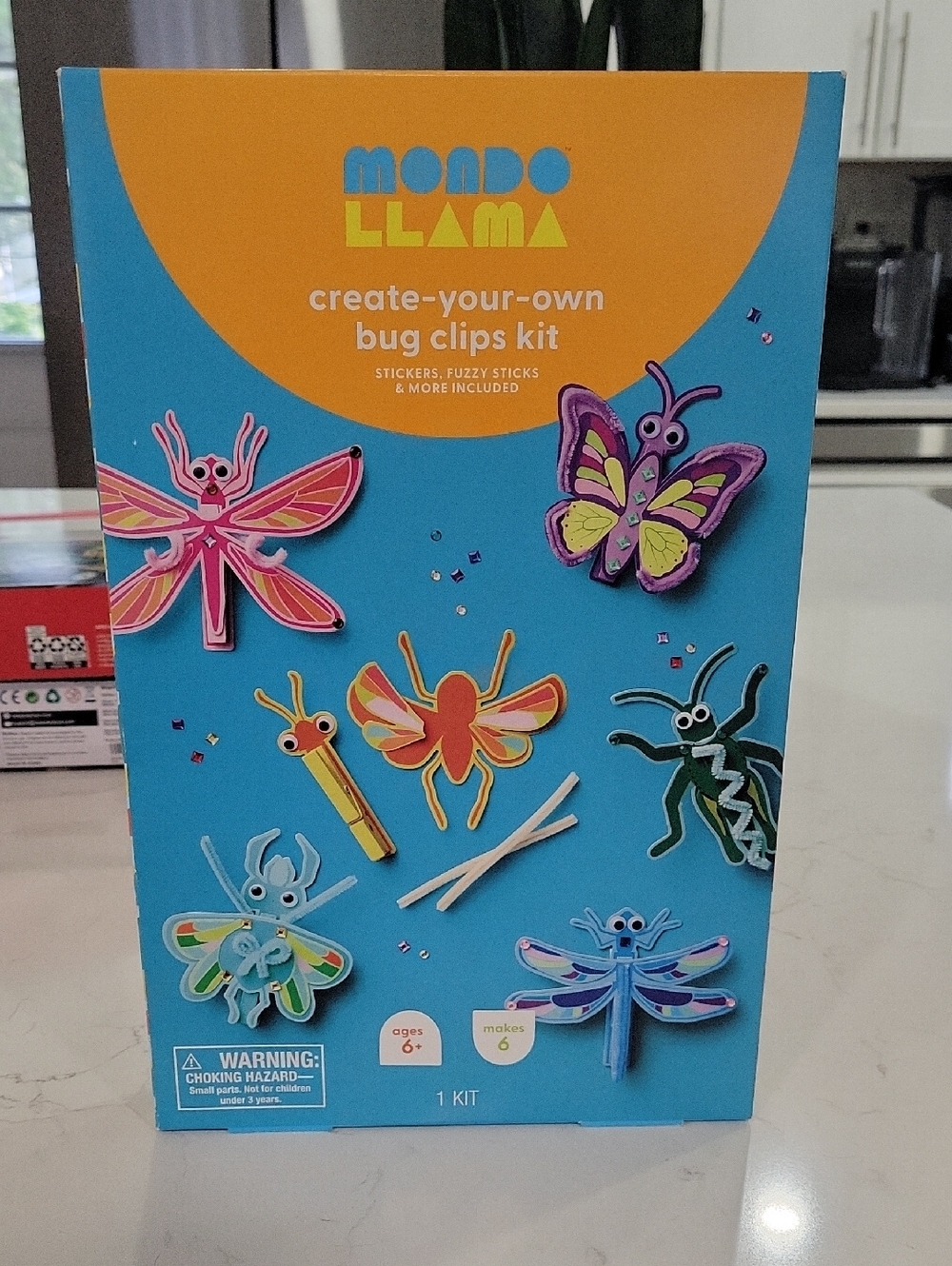 Create-Your-Own Bug Clips Kit - Blue